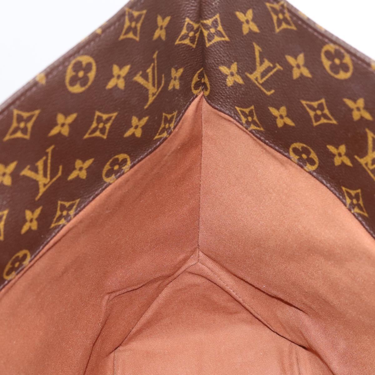 LOUIS VUITTON Monogram Sac Shopping Tote Bag M51108 LV Auth ep15654