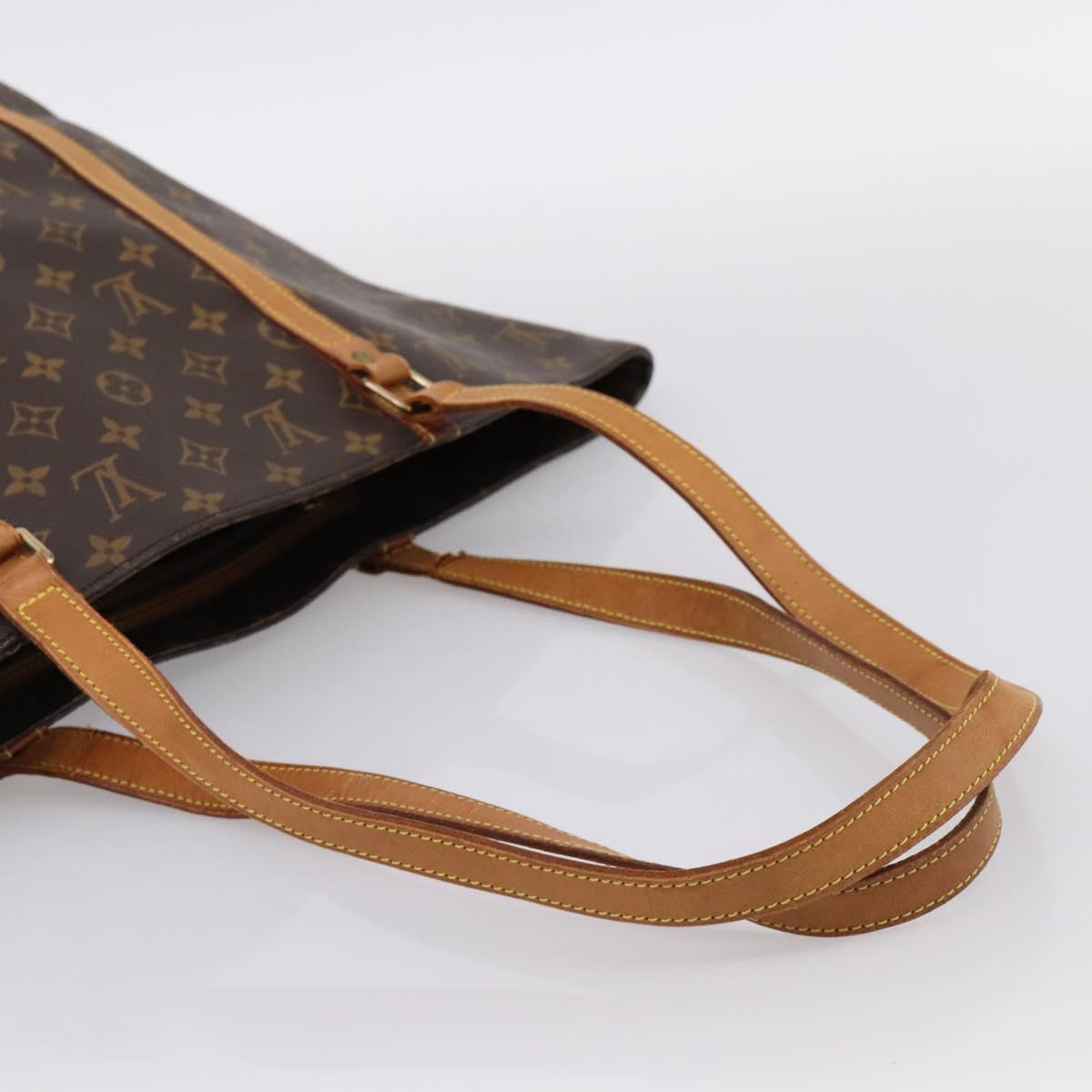 LOUIS VUITTON Monogram Sac Shopping Tote Bag M51108 LV Auth ep15654