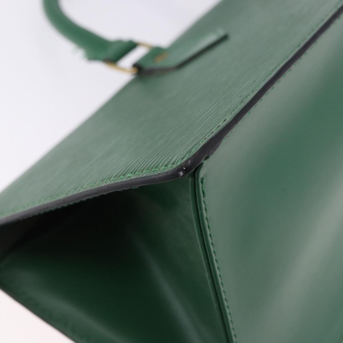 LOUIS VUITTON Epi Sac Triangle Hand Bag Green M52094 LV Auth ep15656A
