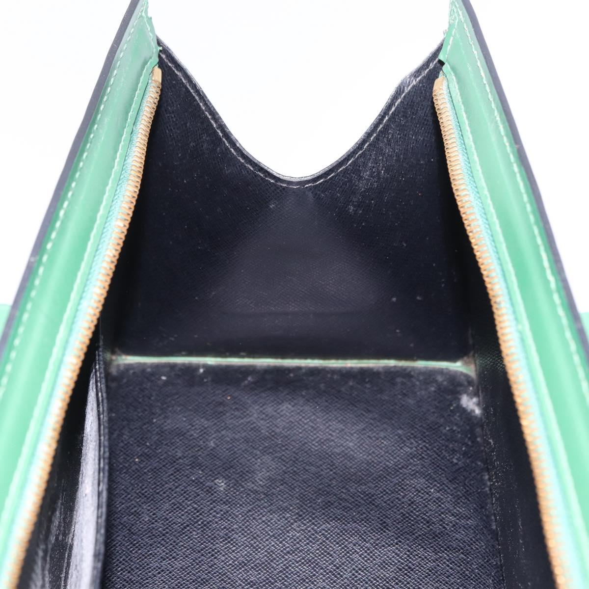 LOUIS VUITTON Epi Sac Triangle Hand Bag Green M52094 LV Auth ep15656A