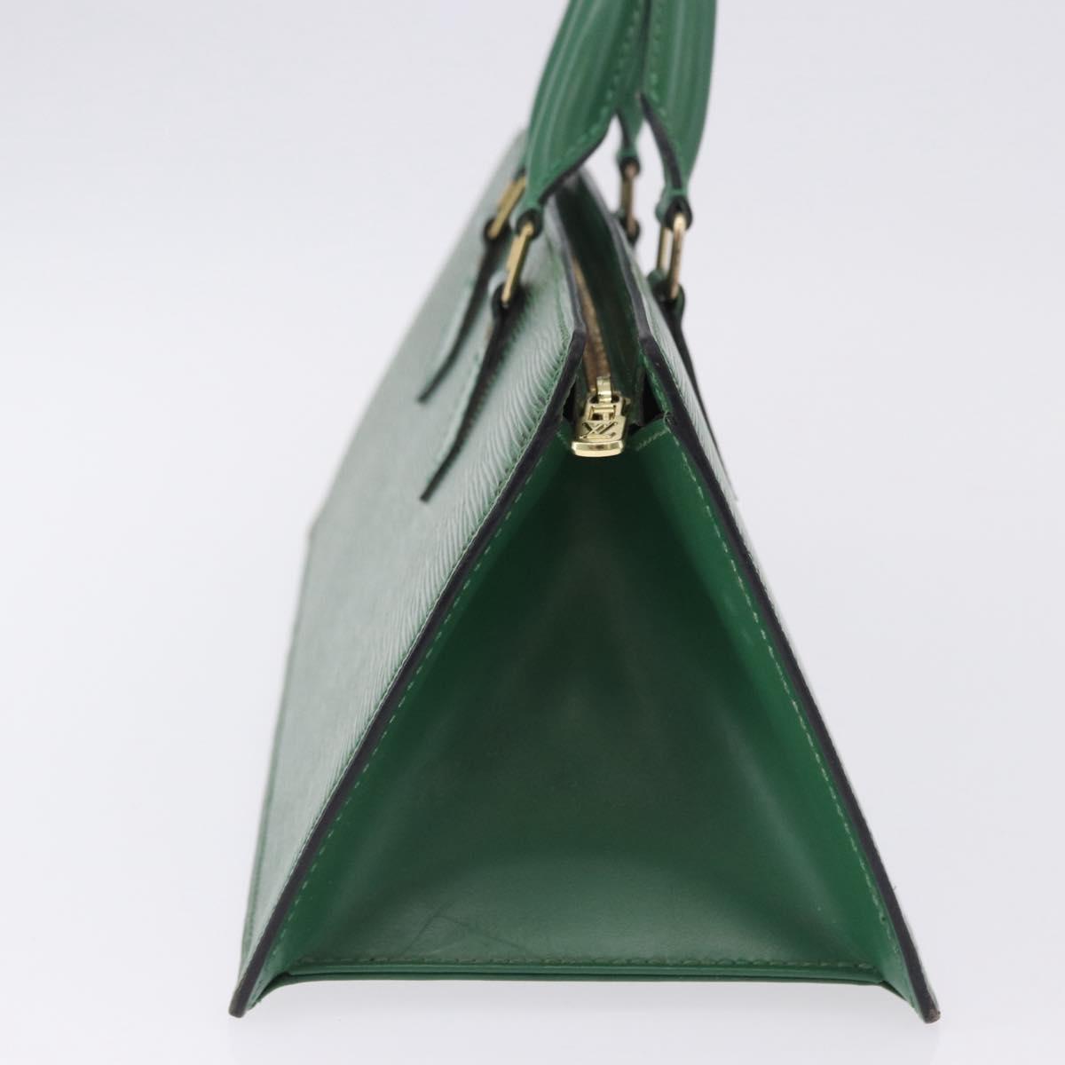 LOUIS VUITTON Epi Sac Triangle Hand Bag Green M52094 LV Auth ep15656A