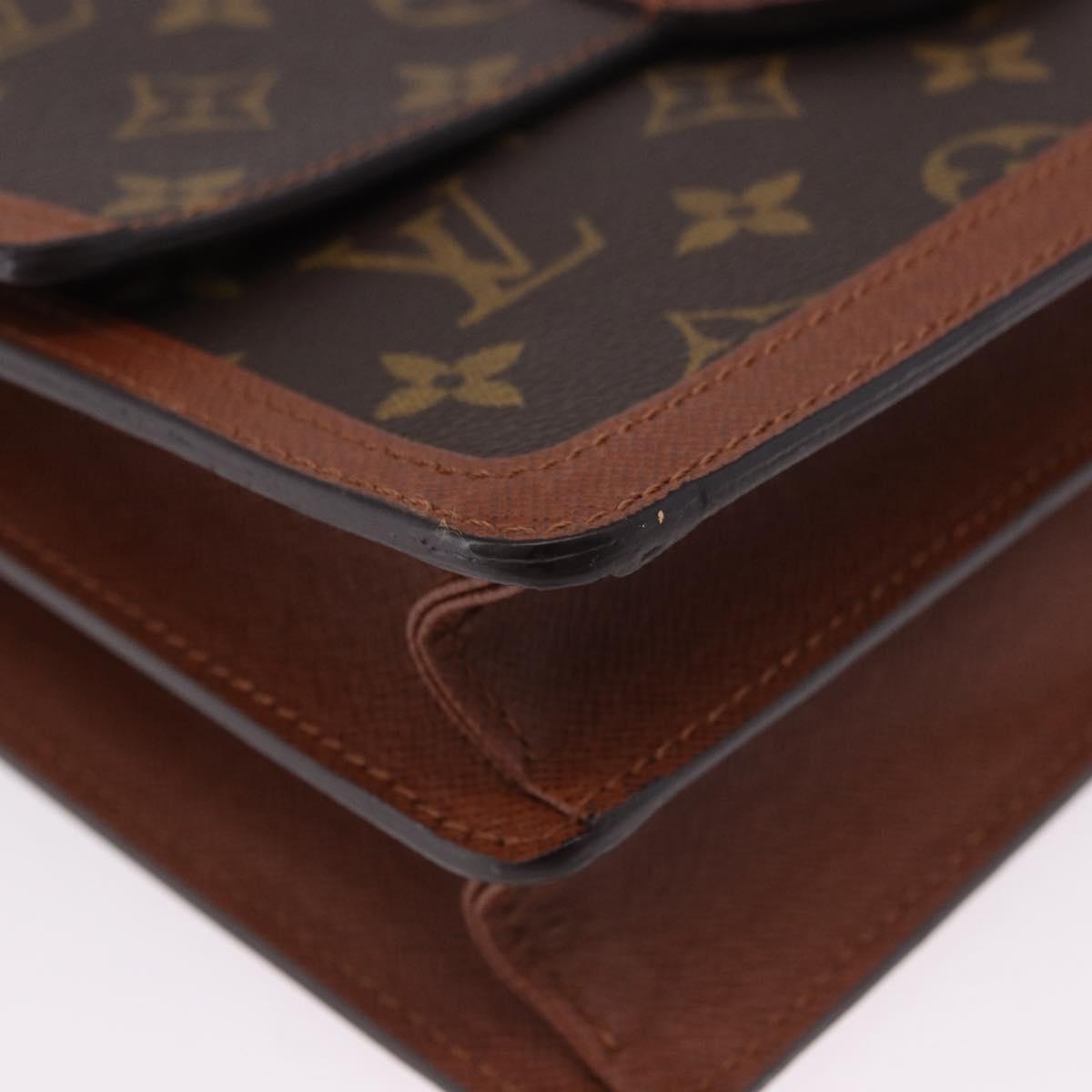 LOUIS VUITTON Monogram Raspail Shoulder Bag M51372 LV Auth ep15658A
