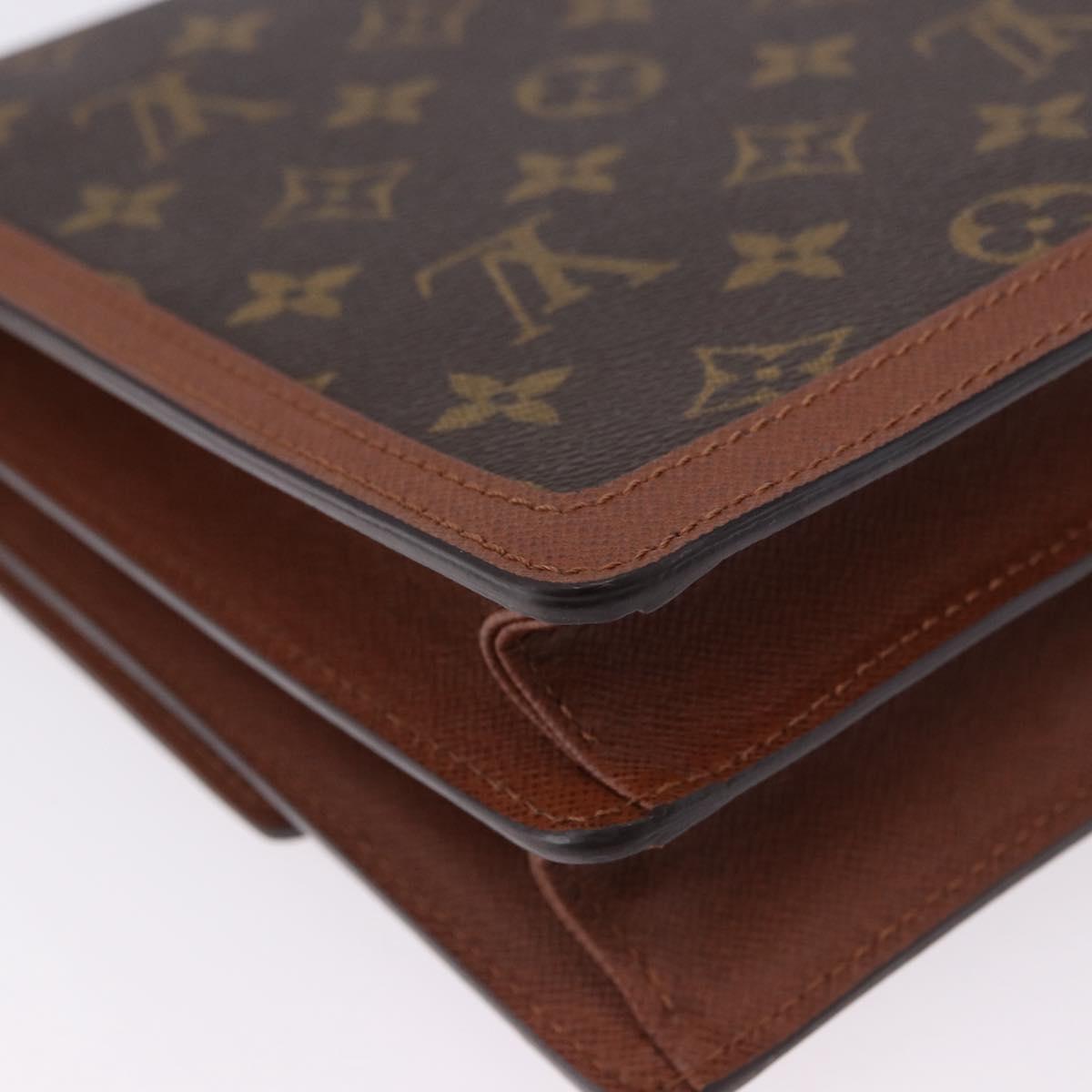 LOUIS VUITTON Monogram Raspail Shoulder Bag M51372 LV Auth ep15658A
