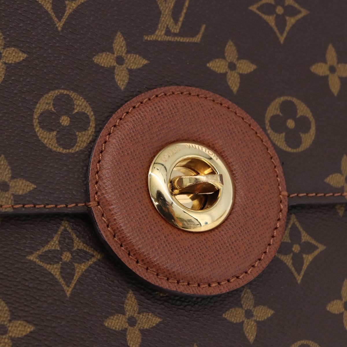 LOUIS VUITTON Monogram Raspail Shoulder Bag M51372 LV Auth ep15658A