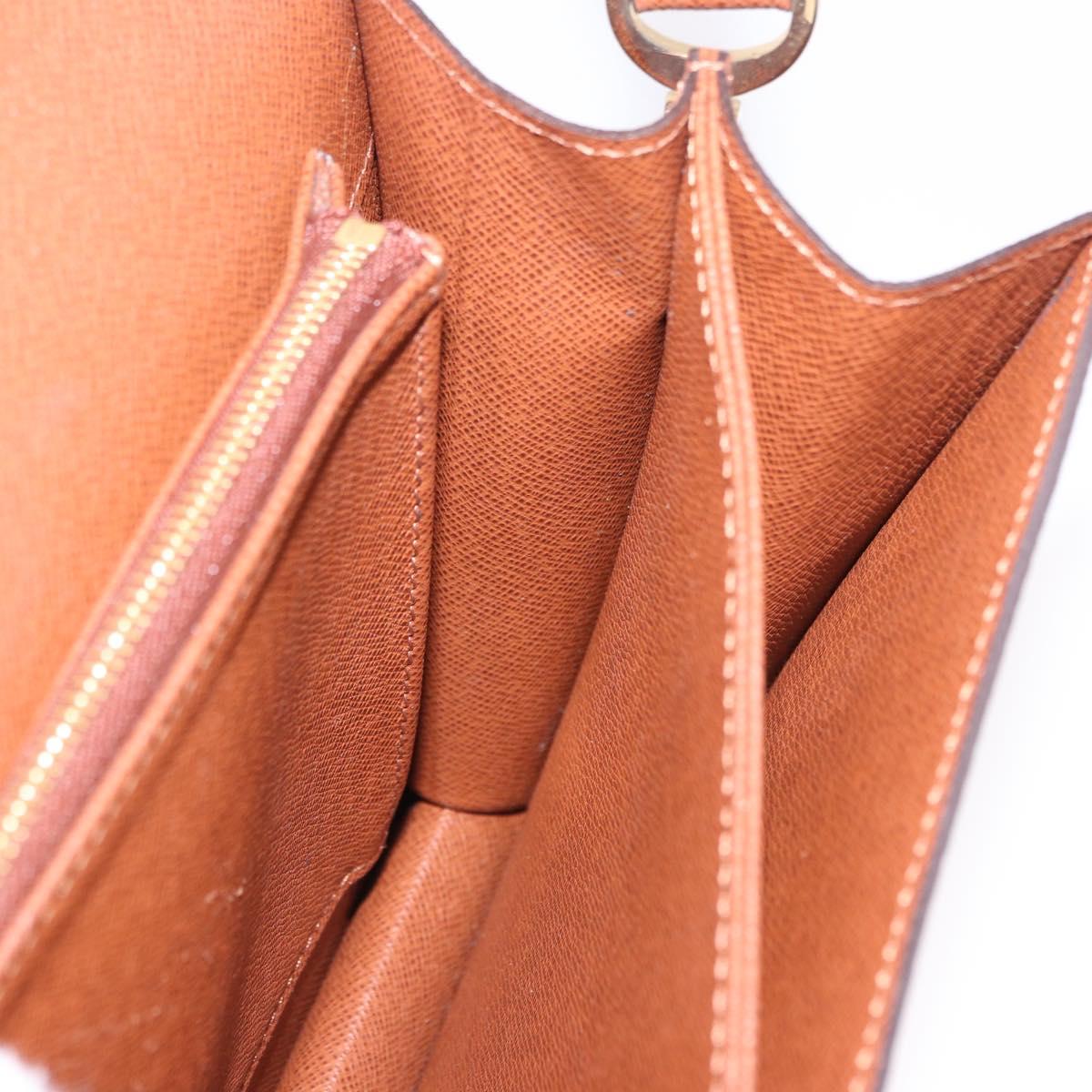 LOUIS VUITTON Monogram Raspail Shoulder Bag M51372 LV Auth ep15658A