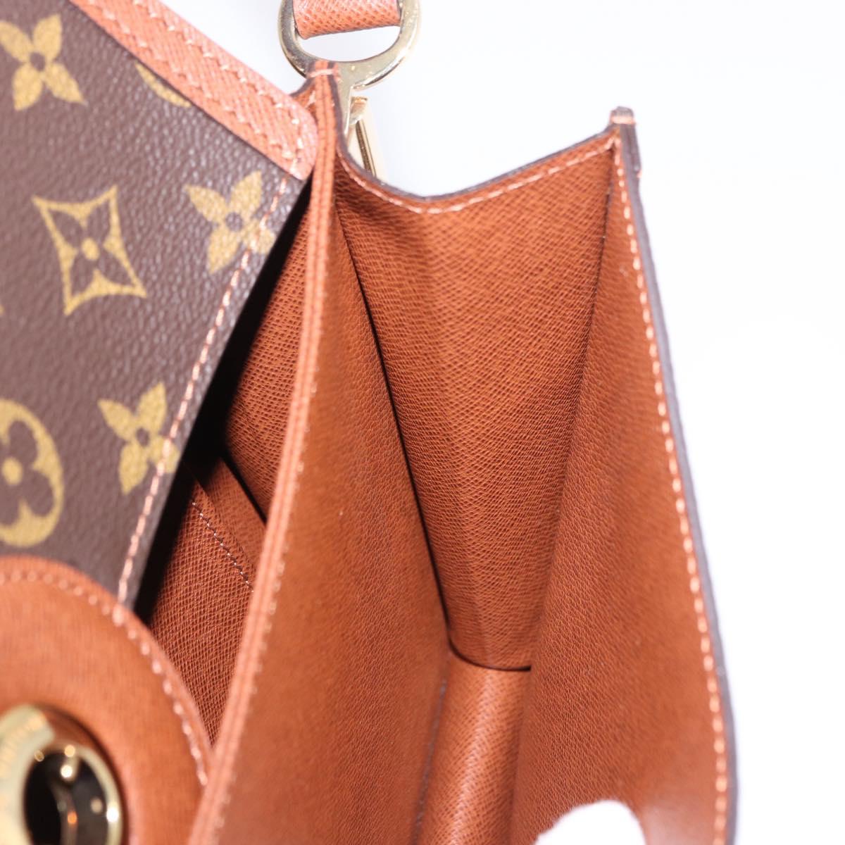LOUIS VUITTON Monogram Raspail Shoulder Bag M51372 LV Auth ep15658A