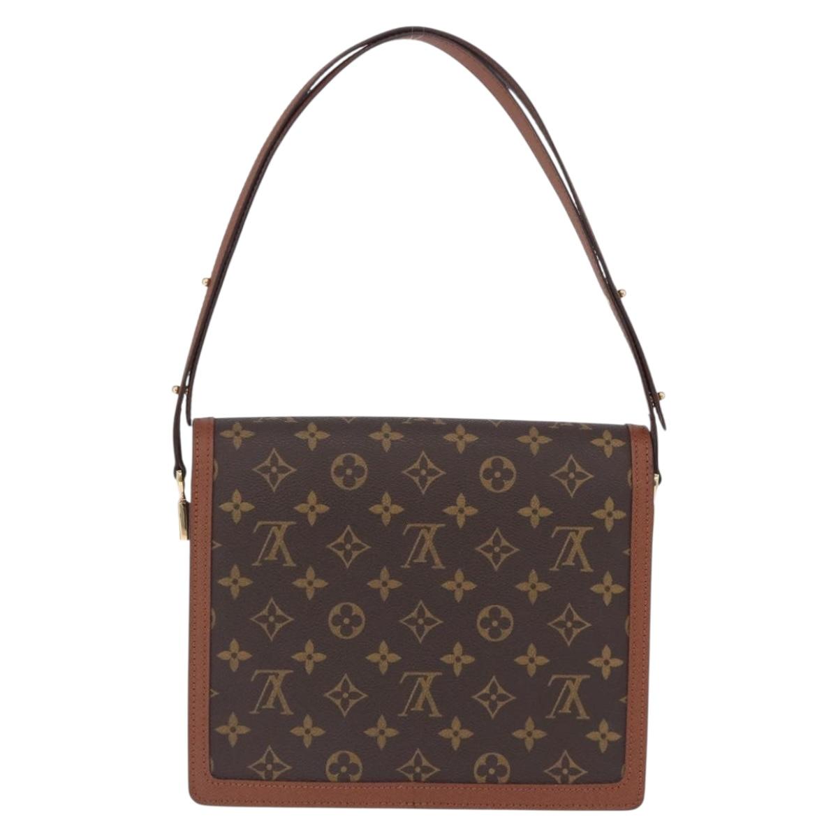 LOUIS VUITTON Monogram Raspail Shoulder Bag M51372 LV Auth ep15658A