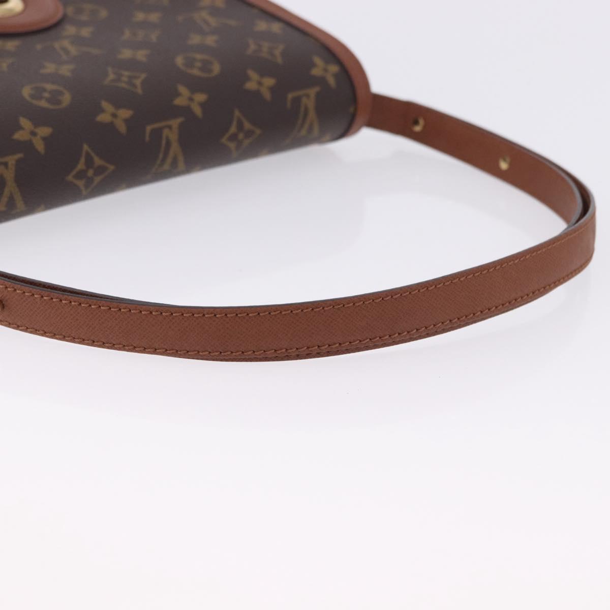 LOUIS VUITTON Monogram Raspail Shoulder Bag M51372 LV Auth ep15658A