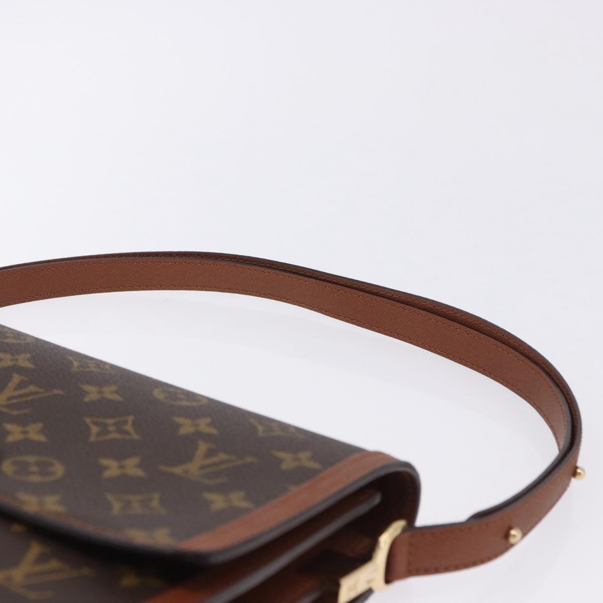 LOUIS VUITTON Monogram Raspail Shoulder Bag M51372 LV Auth ep15658A