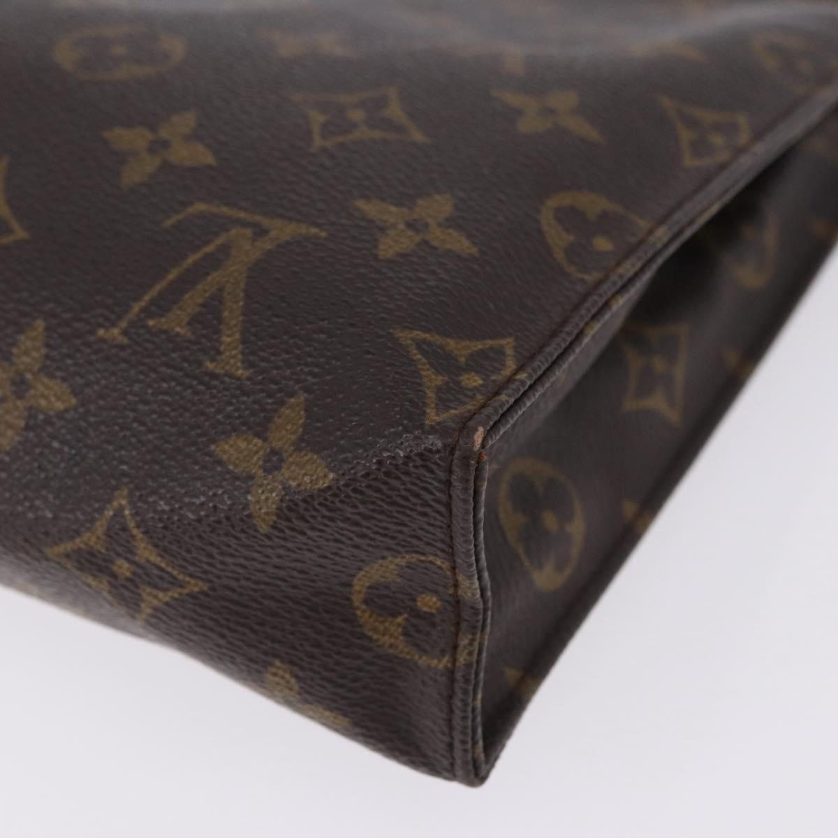 LOUIS VUITTON Monogram Poche Toilette 26 Pouch M47542 LV Auth ep15661
