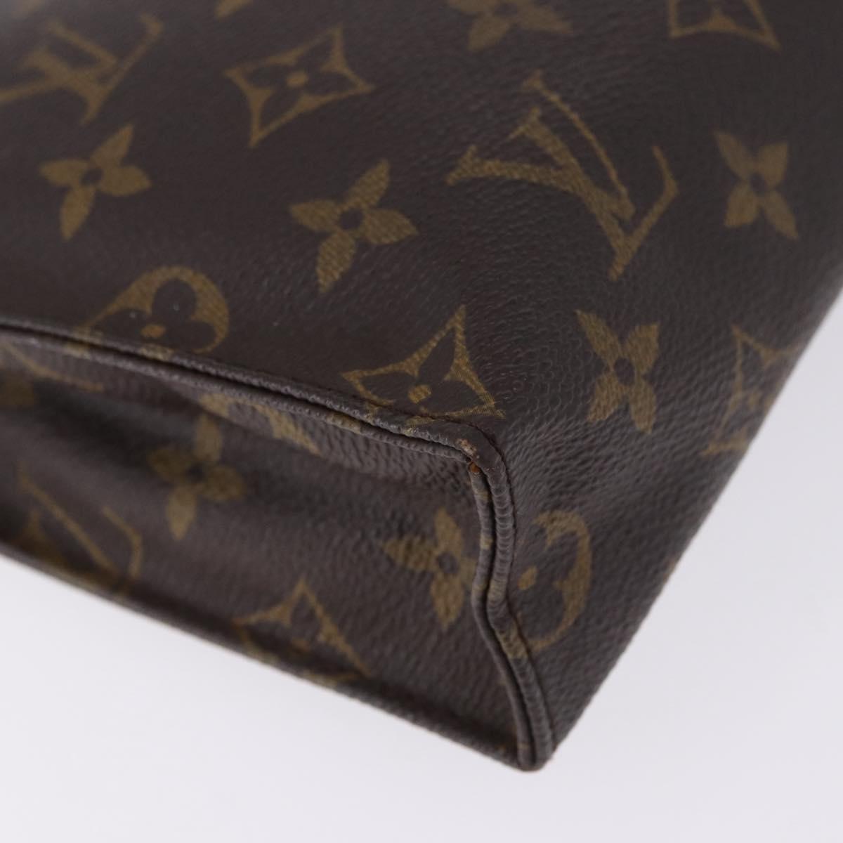 LOUIS VUITTON Monogram Poche Toilette 26 Pouch M47542 LV Auth ep15661