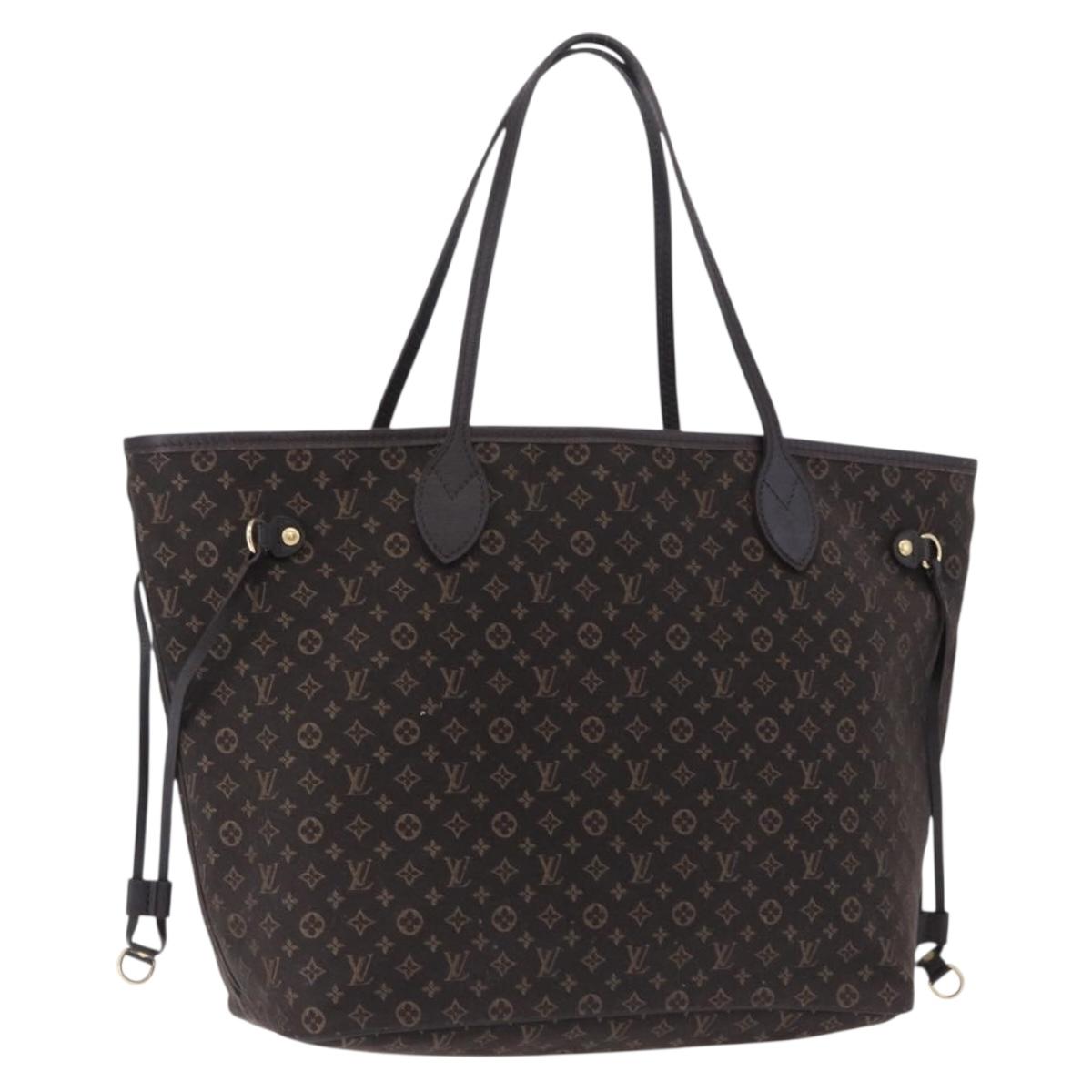 LOUIS VUITTON Monogram Idylle Neverfull MM Tote Bag Fuzan M40513 Auth ep15672V