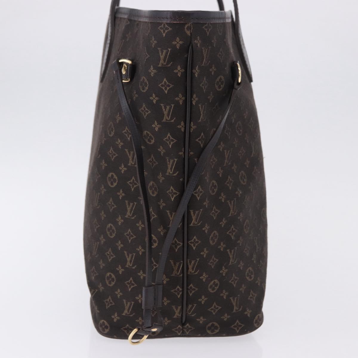 LOUIS VUITTON Monogram Idylle Neverfull MM Tote Bag Fuzan M40513 Auth ep15672V