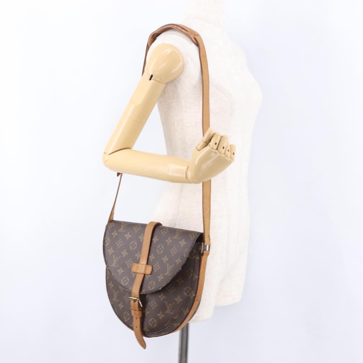 LOUIS VUITTON Monogram Chantilly GM Shoulder Bag M51232 LV Auth ep15681