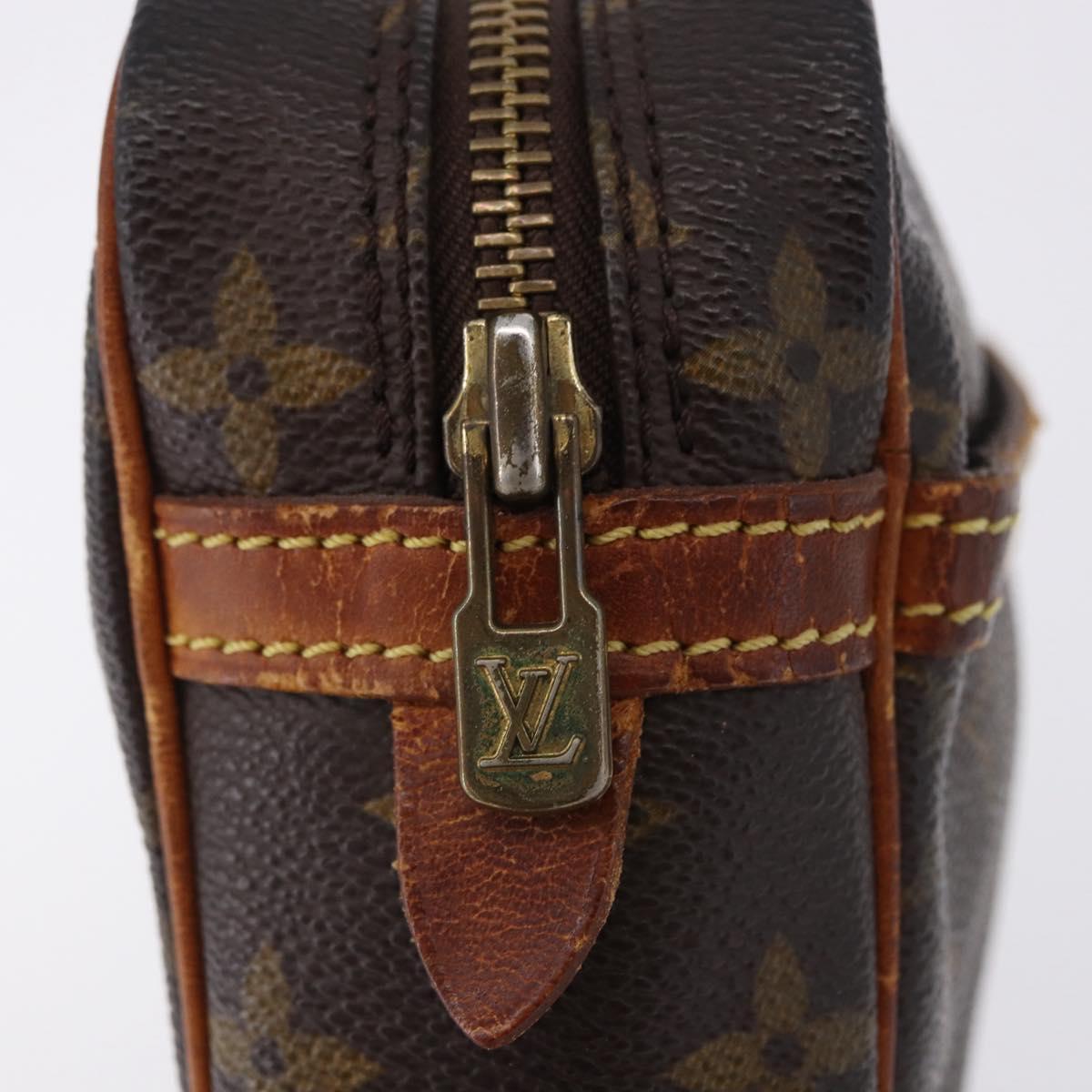 LOUIS VUITTON Monogram Compiegne 23 Clutch Bag M51847 LV Auth ep15682
