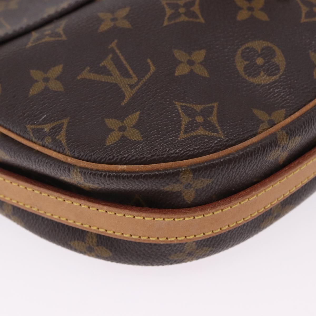 LOUIS VUITTON Monogram Jeune Fille MM Shoulder Bag M51226 LV Auth ep15683