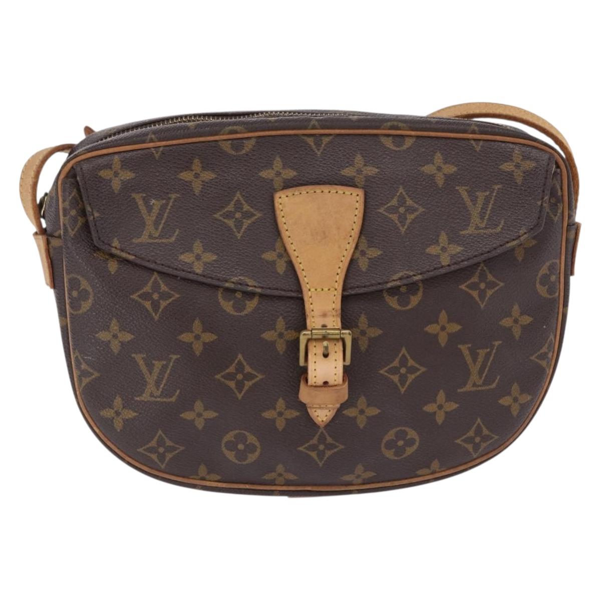 LOUIS VUITTON Monogram Jeune Fille MM Shoulder Bag M51226 LV Auth ep15683
