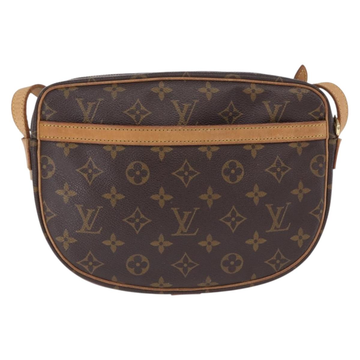 LOUIS VUITTON Monogram Jeune Fille MM Shoulder Bag M51226 LV Auth ep15683