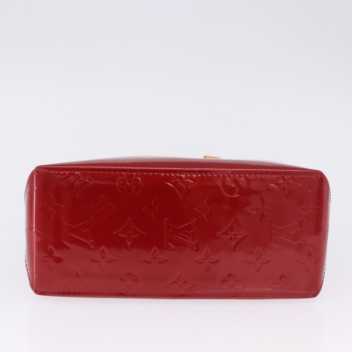 LOUIS VUITTON Monogram Vernis Reade PM Bag Pomme D'amour M91990 LV Auth ep15684V