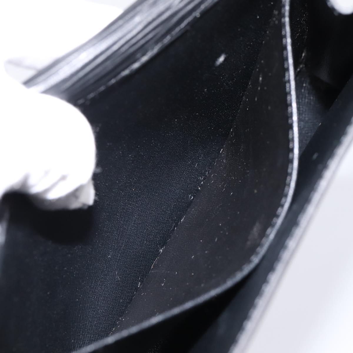 LOUIS VUITTON Epi Art Deco Clutch Bag Black M52632 LV Auth ep15685