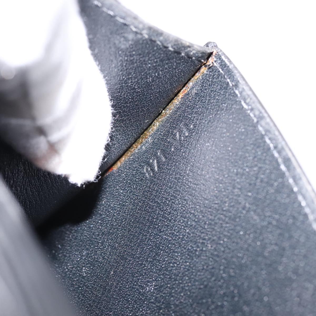 LOUIS VUITTON Epi Art Deco Clutch Bag Black M52632 LV Auth ep15685