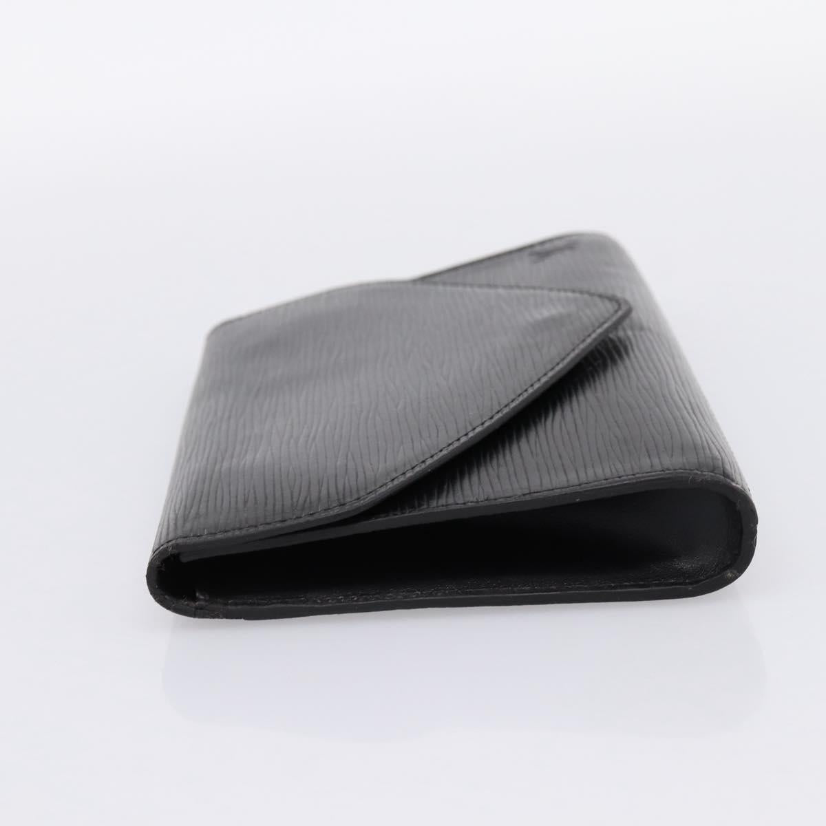LOUIS VUITTON Epi Art Deco Clutch Bag Black M52632 LV Auth ep15685