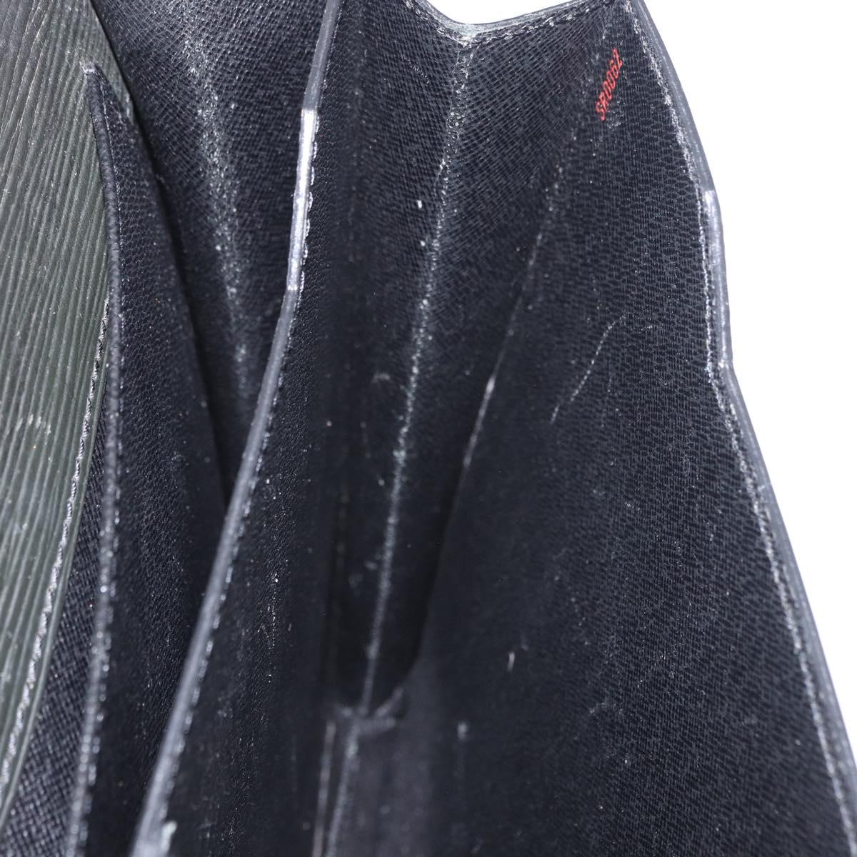 LOUIS VUITTON Epi Serviette Conseiller Briefcase Black M54422 LV Auth ep15686