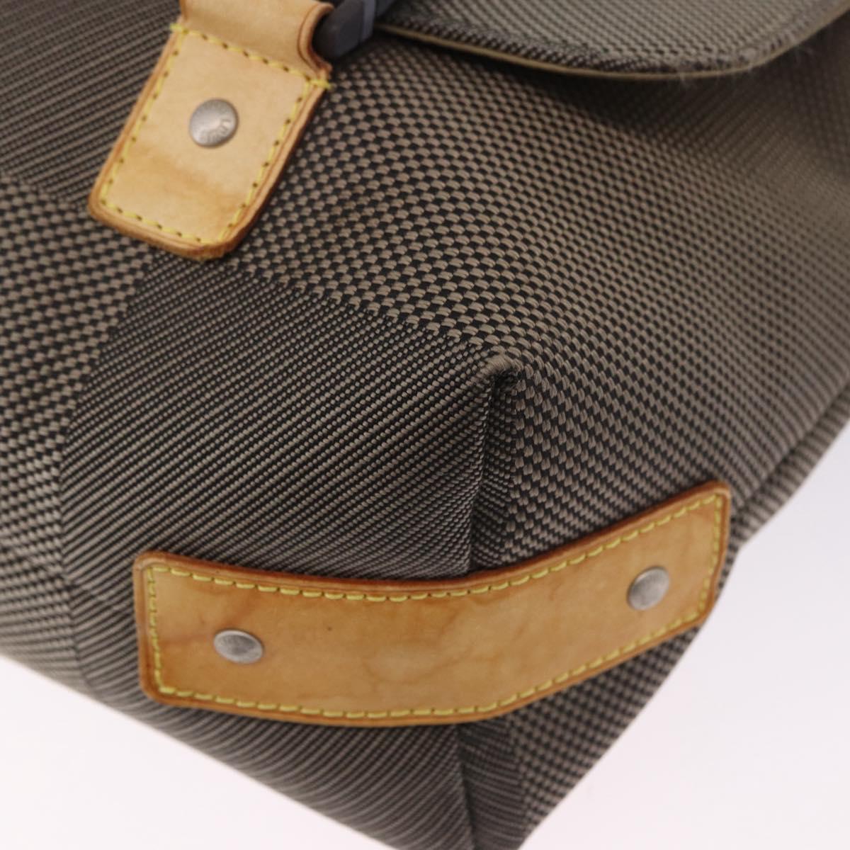 LOUIS VUITTON Damier Geant Roux Shoulder Bag Tail M93077 LV Auth ep15689