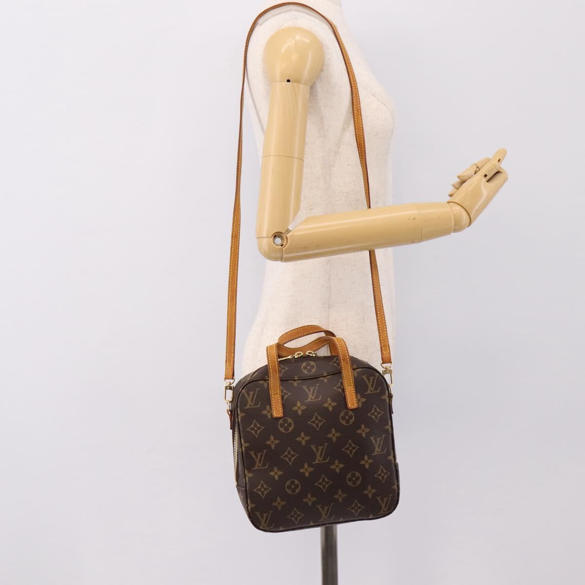 LOUIS VUITTON Monogram Spontini Hand Bag M47500 LV Auth ep15702