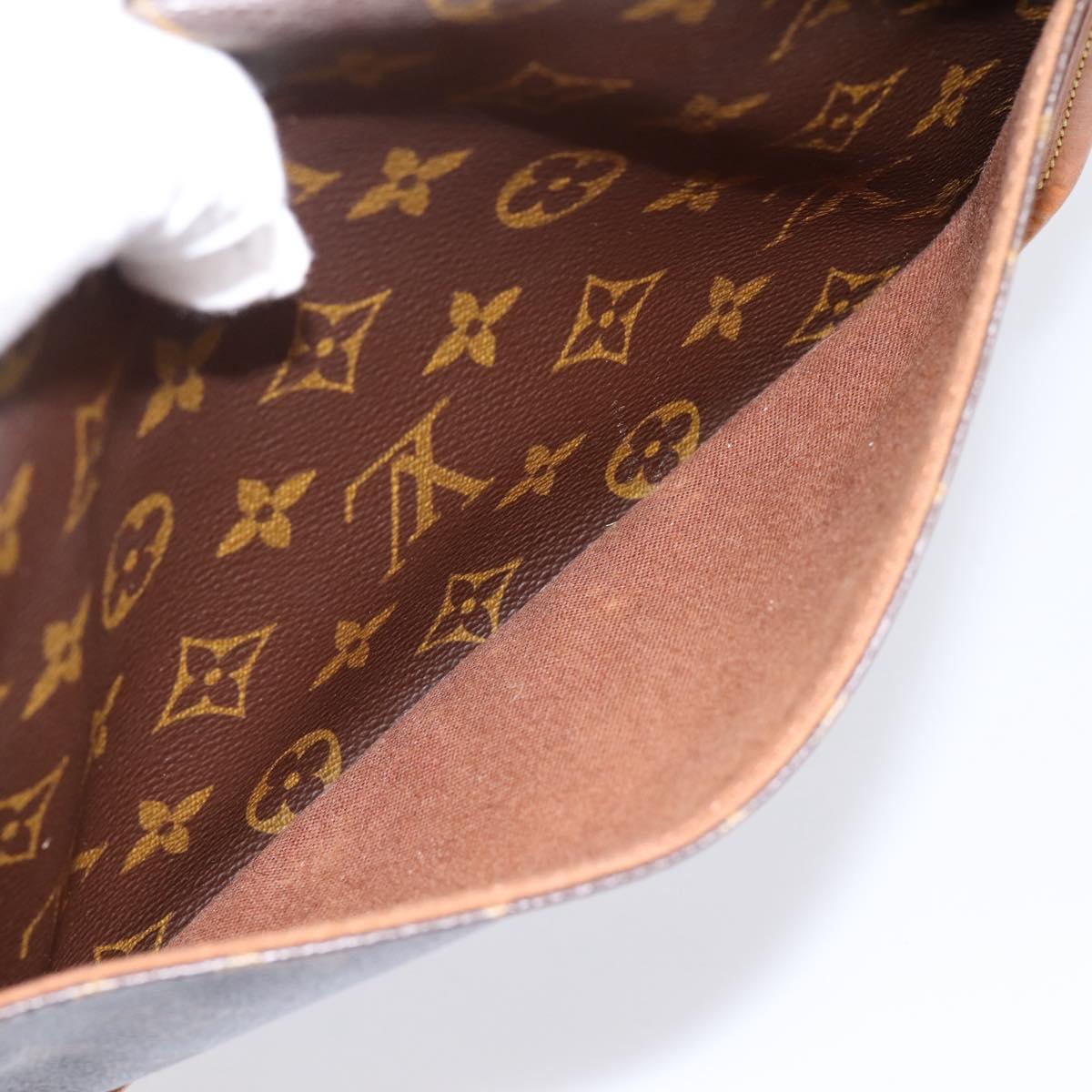 LOUIS VUITTON Monogram Gibeciere PM Shoulder Bag M42248 LV Auth ep15705A