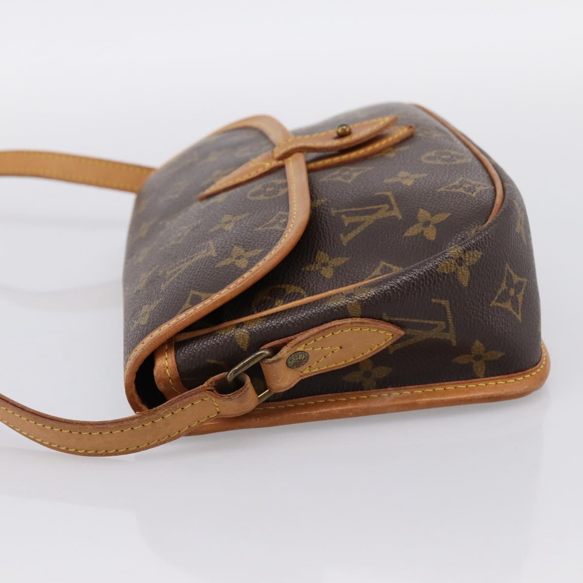 LOUIS VUITTON Monogram Gibeciere PM Shoulder Bag M42248 LV Auth ep15705A