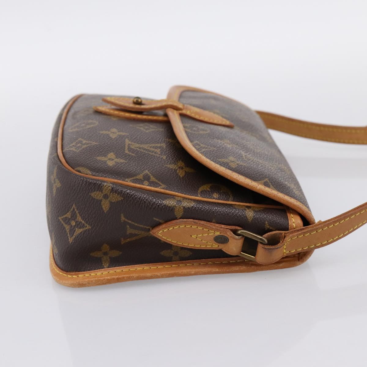LOUIS VUITTON Monogram Gibeciere PM Shoulder Bag M42248 LV Auth ep15705A