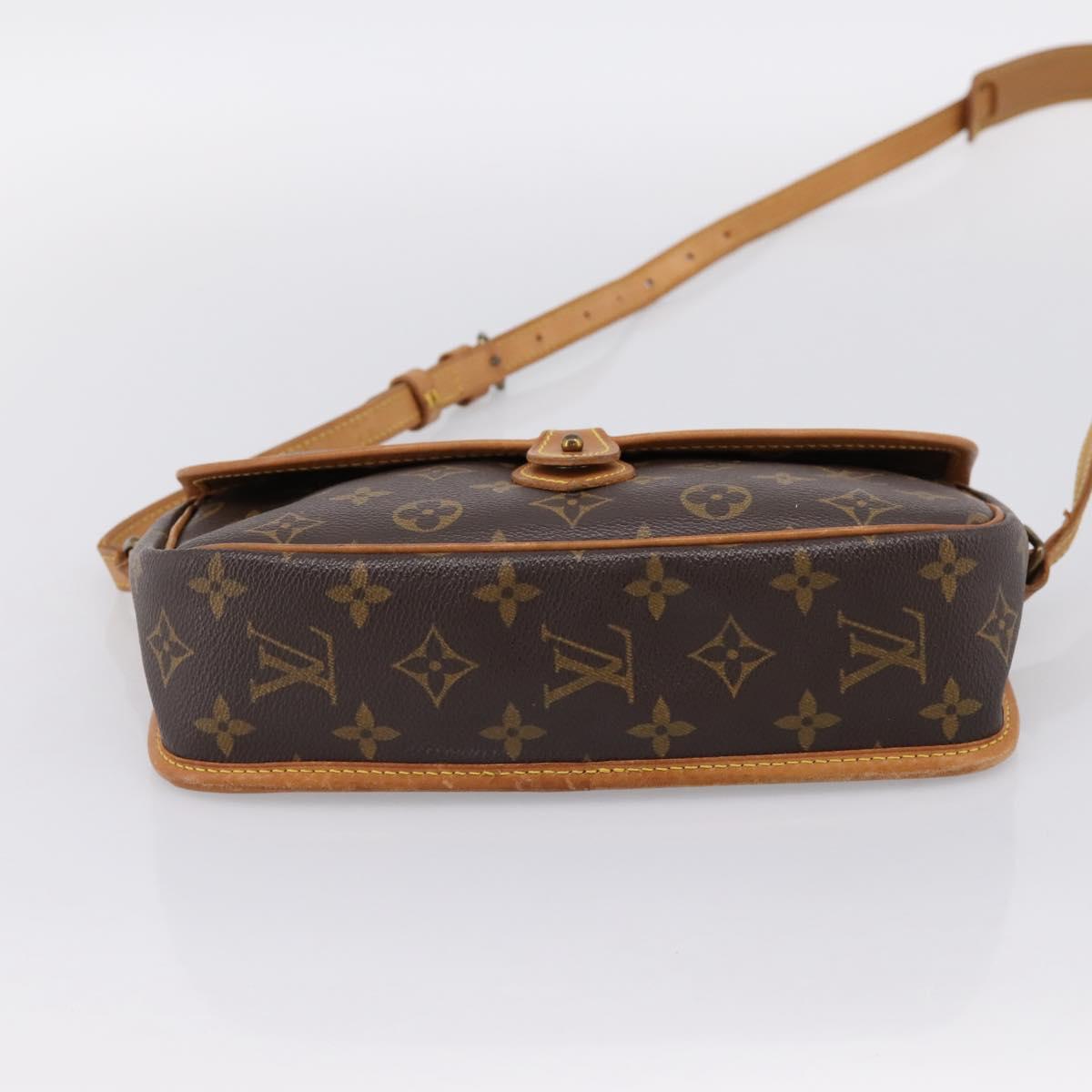 LOUIS VUITTON Monogram Gibeciere PM Shoulder Bag M42248 LV Auth ep15705A