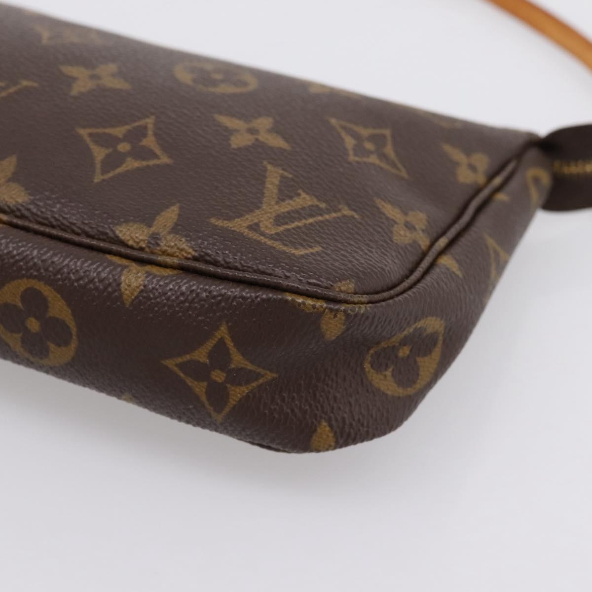 LOUIS VUITTON Monogram Pochette Accessoires Pouch M51980 LV Auth ep15707