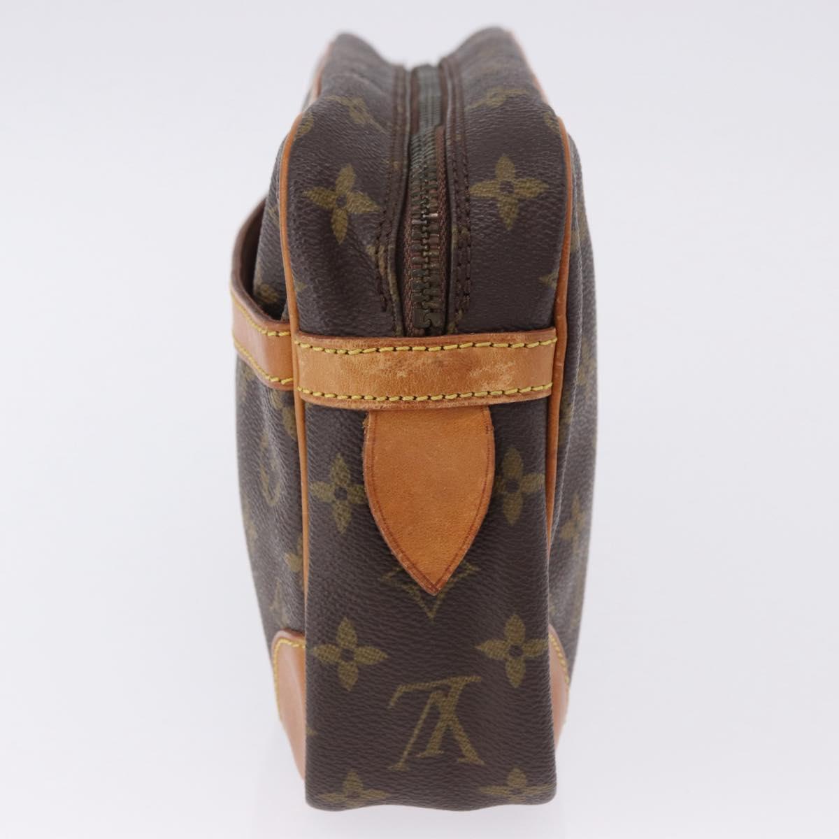 LOUIS VUITTON Monogram Compiegne 28 Clutch Bag M51845 LV Auth ep15714