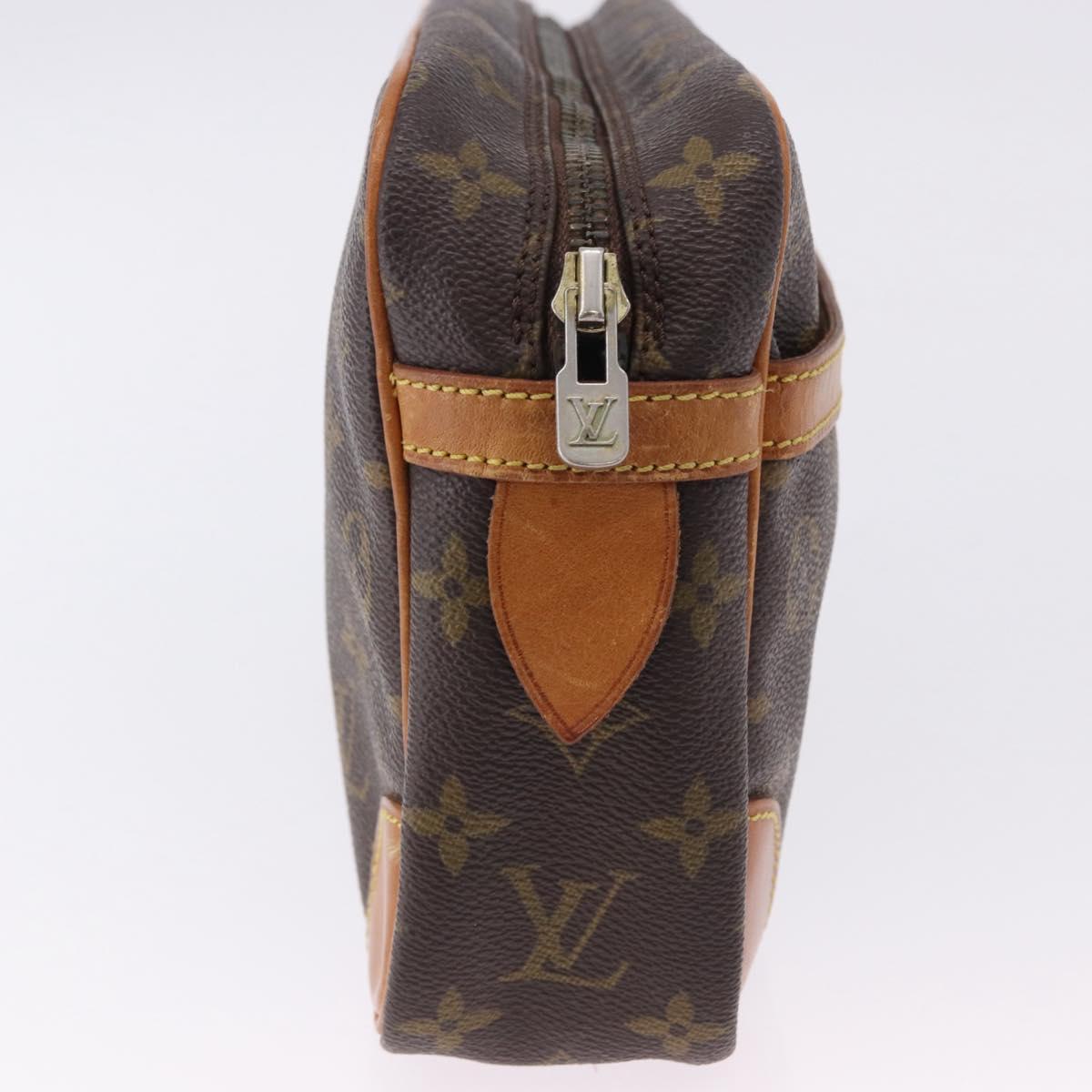 LOUIS VUITTON Monogram Compiegne 28 Clutch Bag M51845 LV Auth ep15714