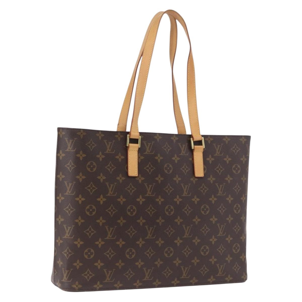 LOUIS VUITTON Monogram Luco Tote Bag M51155 LV Auth ep15719A