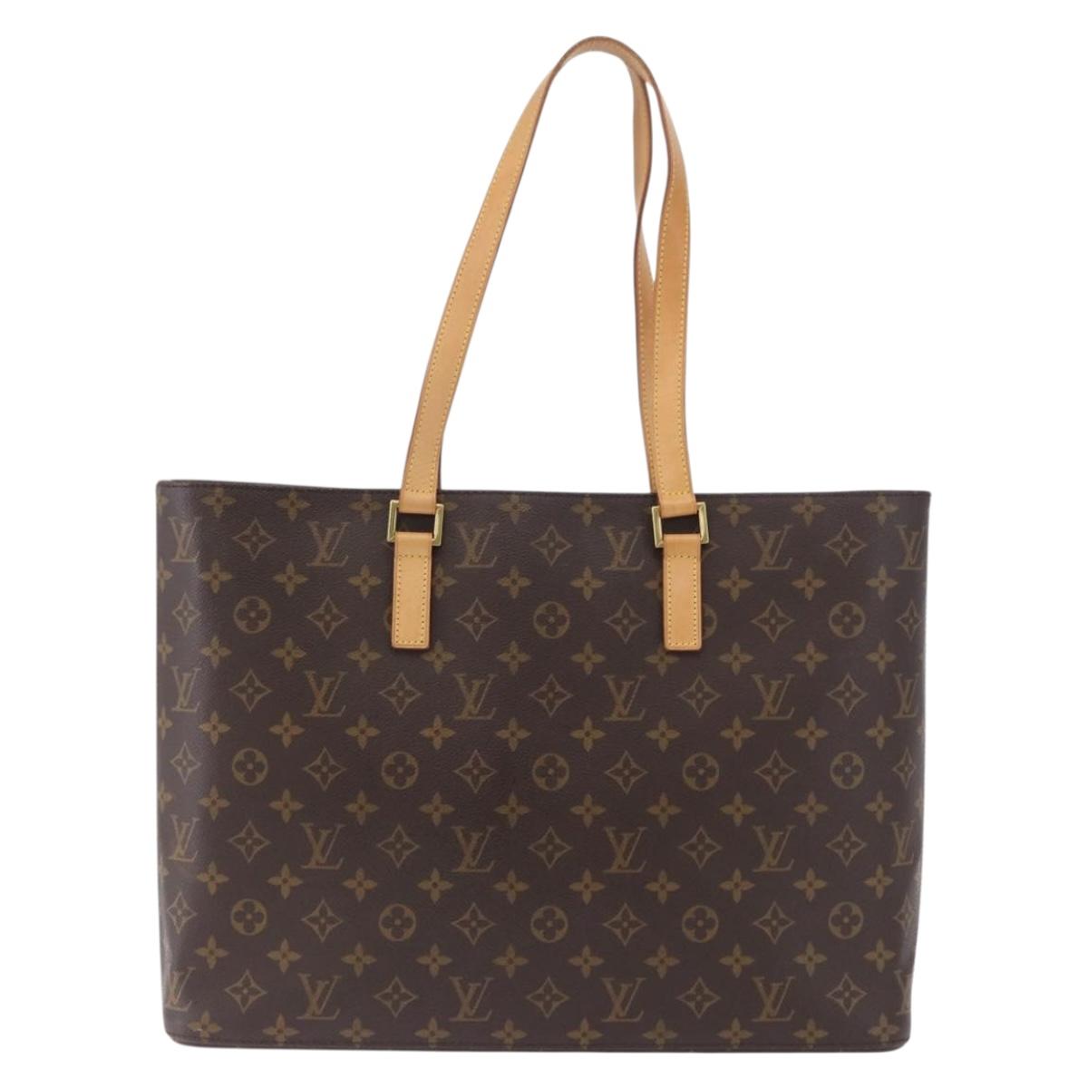 LOUIS VUITTON Monogram Luco Tote Bag M51155 LV Auth ep15719A