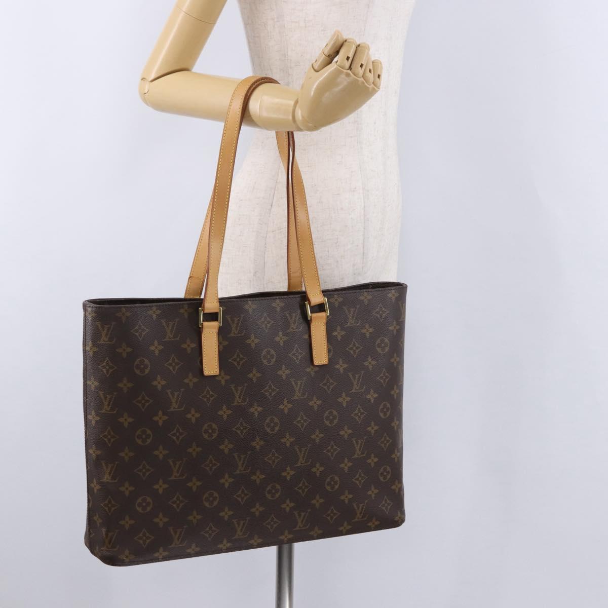 LOUIS VUITTON Monogram Luco Tote Bag M51155 LV Auth ep15719A
