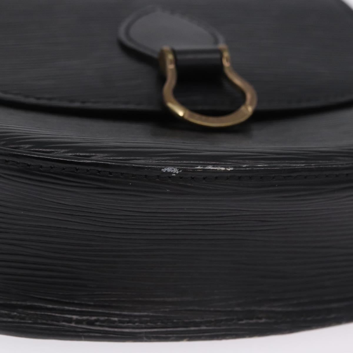 LOUIS VUITTON Epi Saint Cloud PM Shoulder Bag Black M52212 LV Auth ep15725A