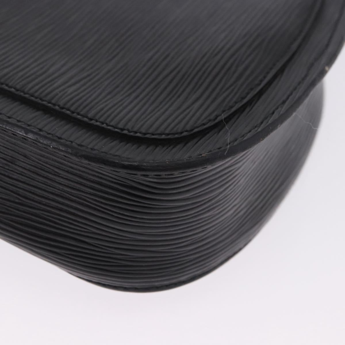 LOUIS VUITTON Epi Saint Cloud PM Shoulder Bag Black M52212 LV Auth ep15725A