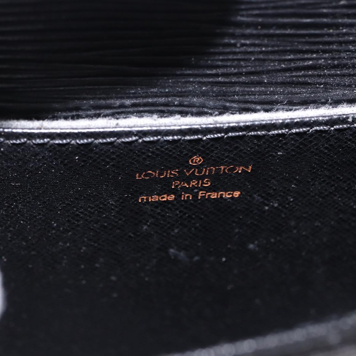 LOUIS VUITTON Epi Saint Cloud PM Shoulder Bag Black M52212 LV Auth ep15725A