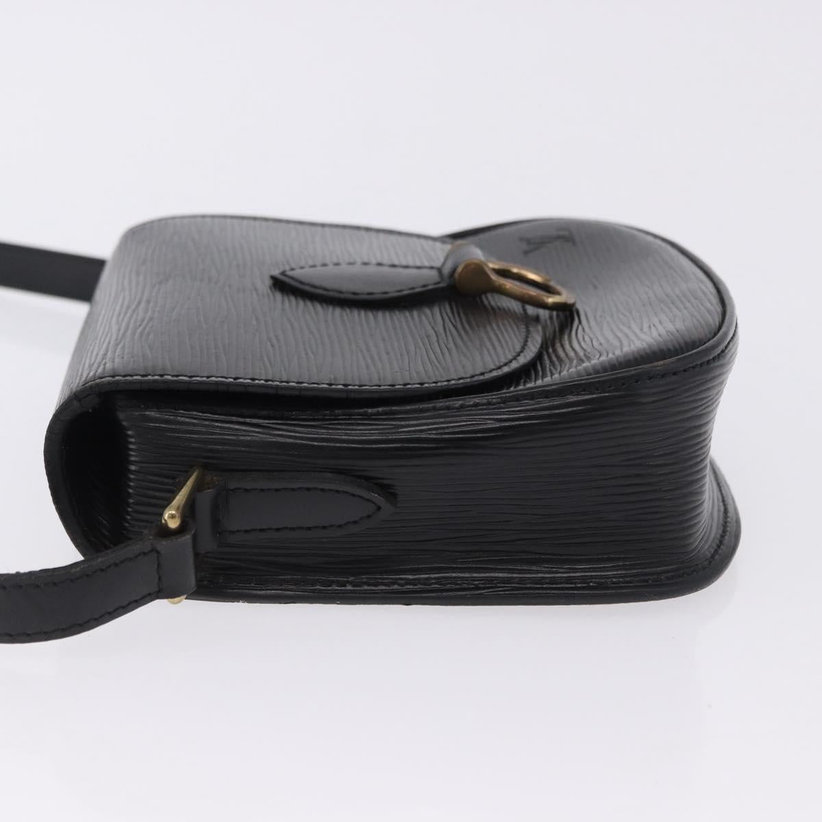 LOUIS VUITTON Epi Saint Cloud PM Shoulder Bag Black M52212 LV Auth ep15725A