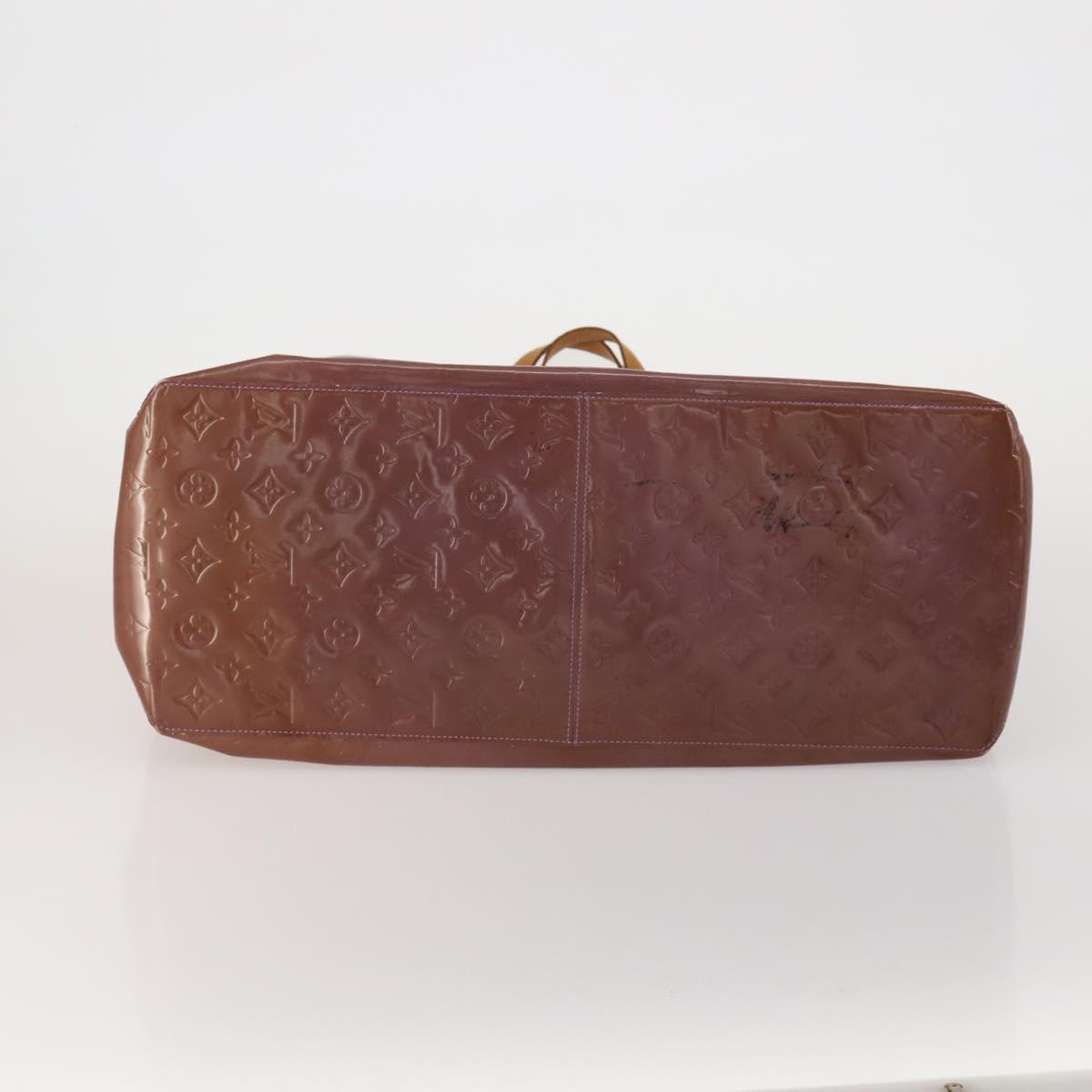 LOUIS VUITTON Monogram Vernis Reade GM Tote Bag Purple Viole M91085 Auth ep15738