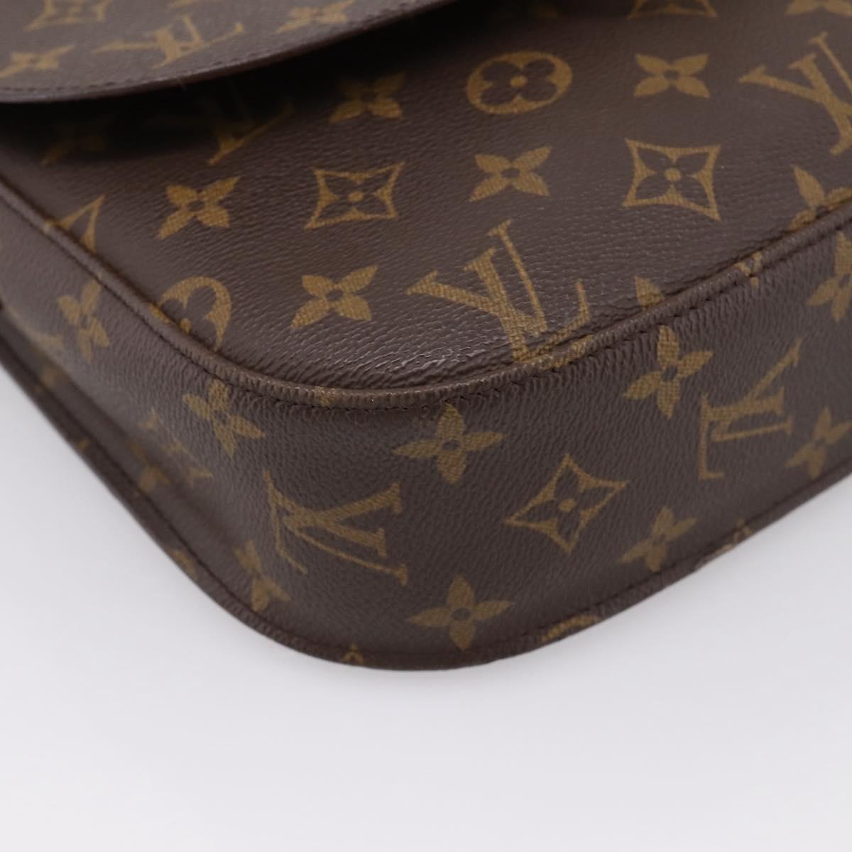 LOUIS VUITTON Monogram Saint Cloud GM Shoulder Bag M51242 LV Auth ep15739