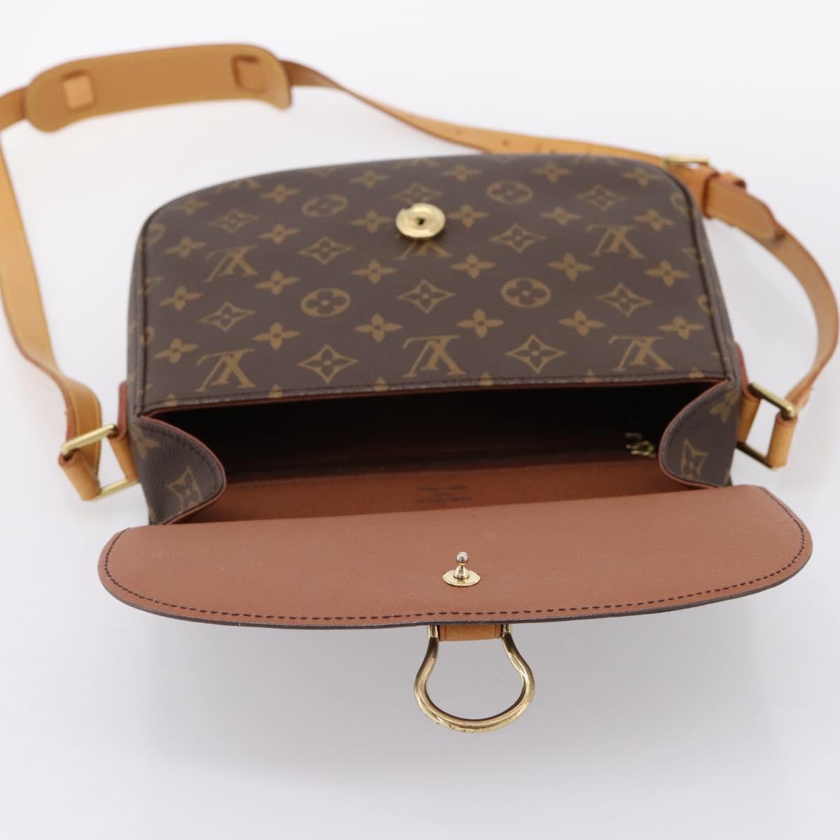 LOUIS VUITTON Monogram Saint Cloud GM Shoulder Bag M51242 LV Auth ep15739