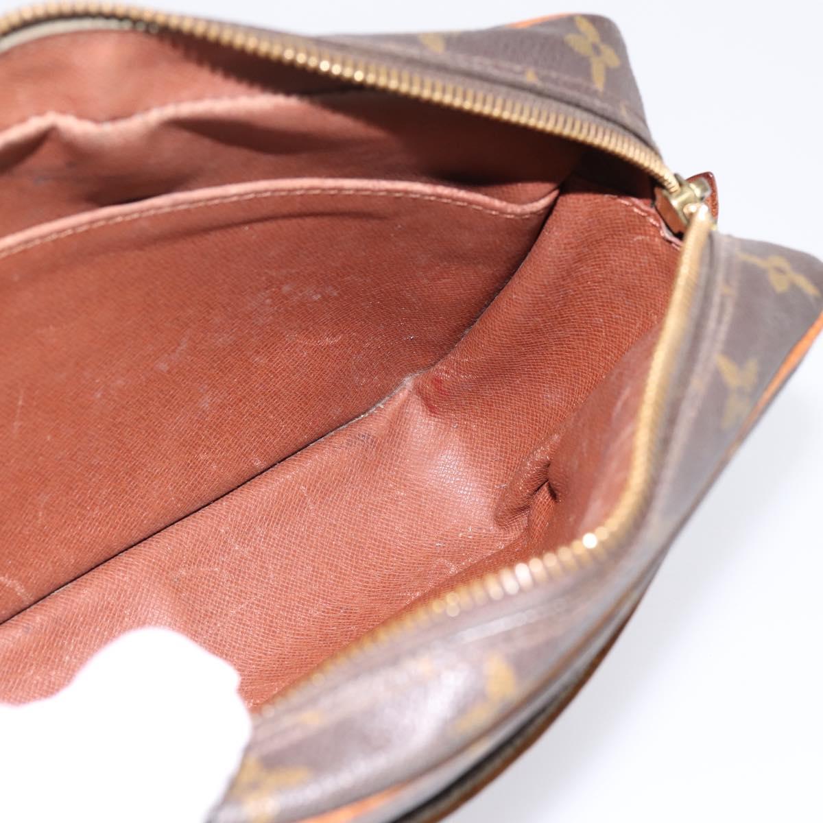 LOUIS VUITTON Monogram Compiegne 23 Clutch Bag M51847 LV Auth ep15748