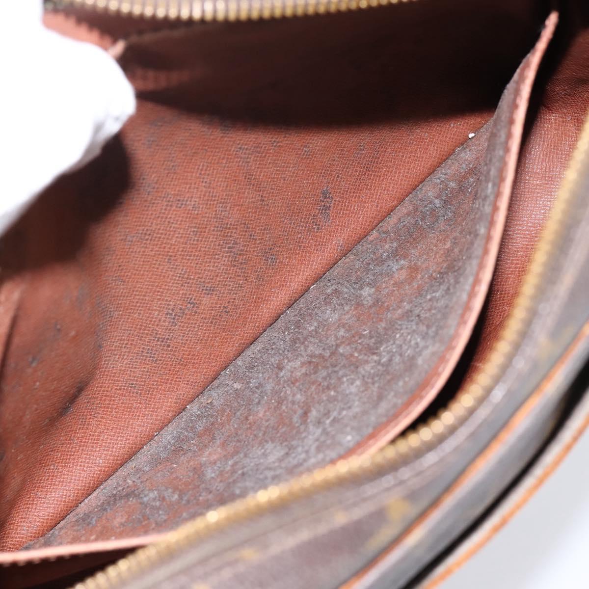 LOUIS VUITTON Monogram Compiegne 23 Clutch Bag M51847 LV Auth ep15748