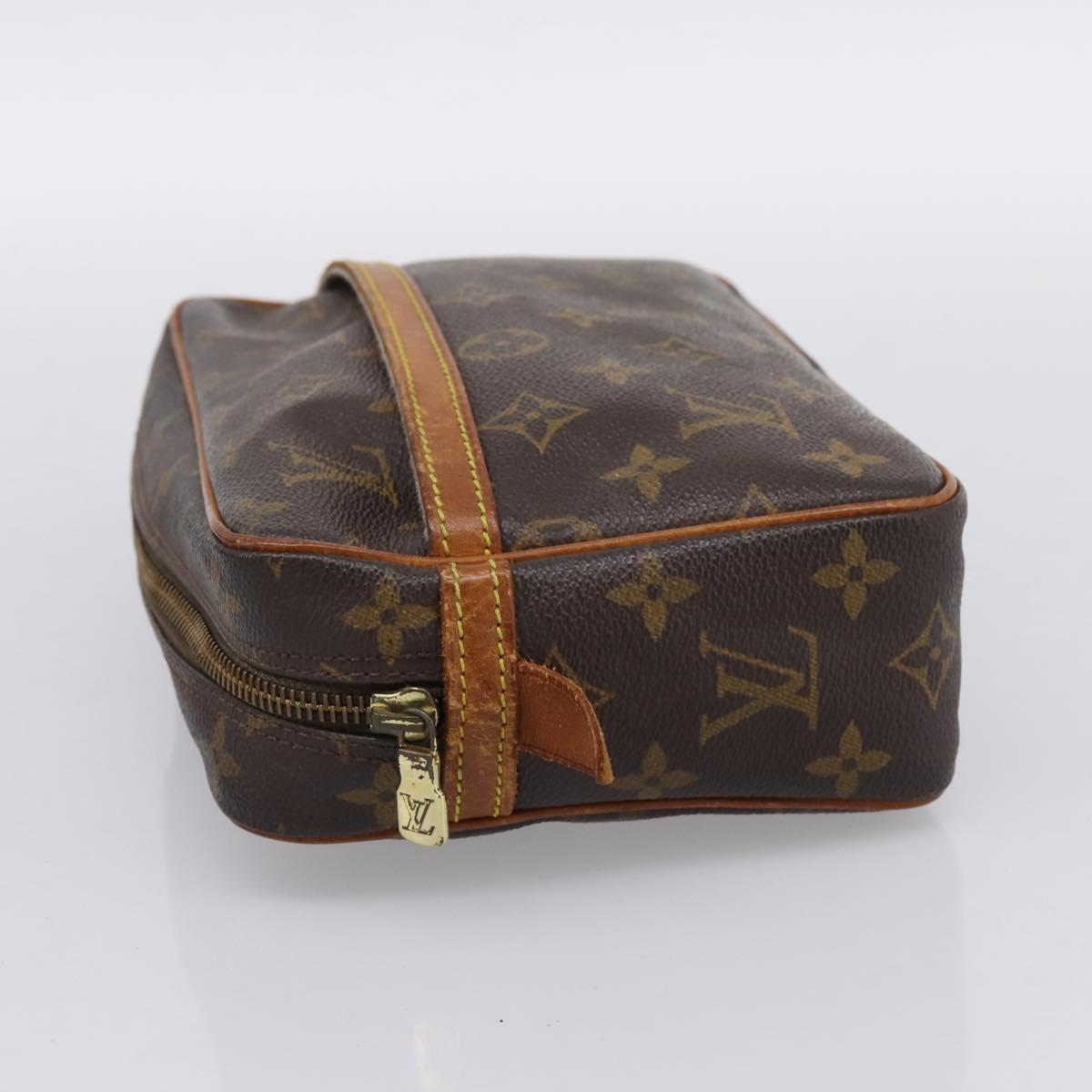 LOUIS VUITTON Monogram Compiegne 23 Clutch Bag M51847 LV Auth ep15748