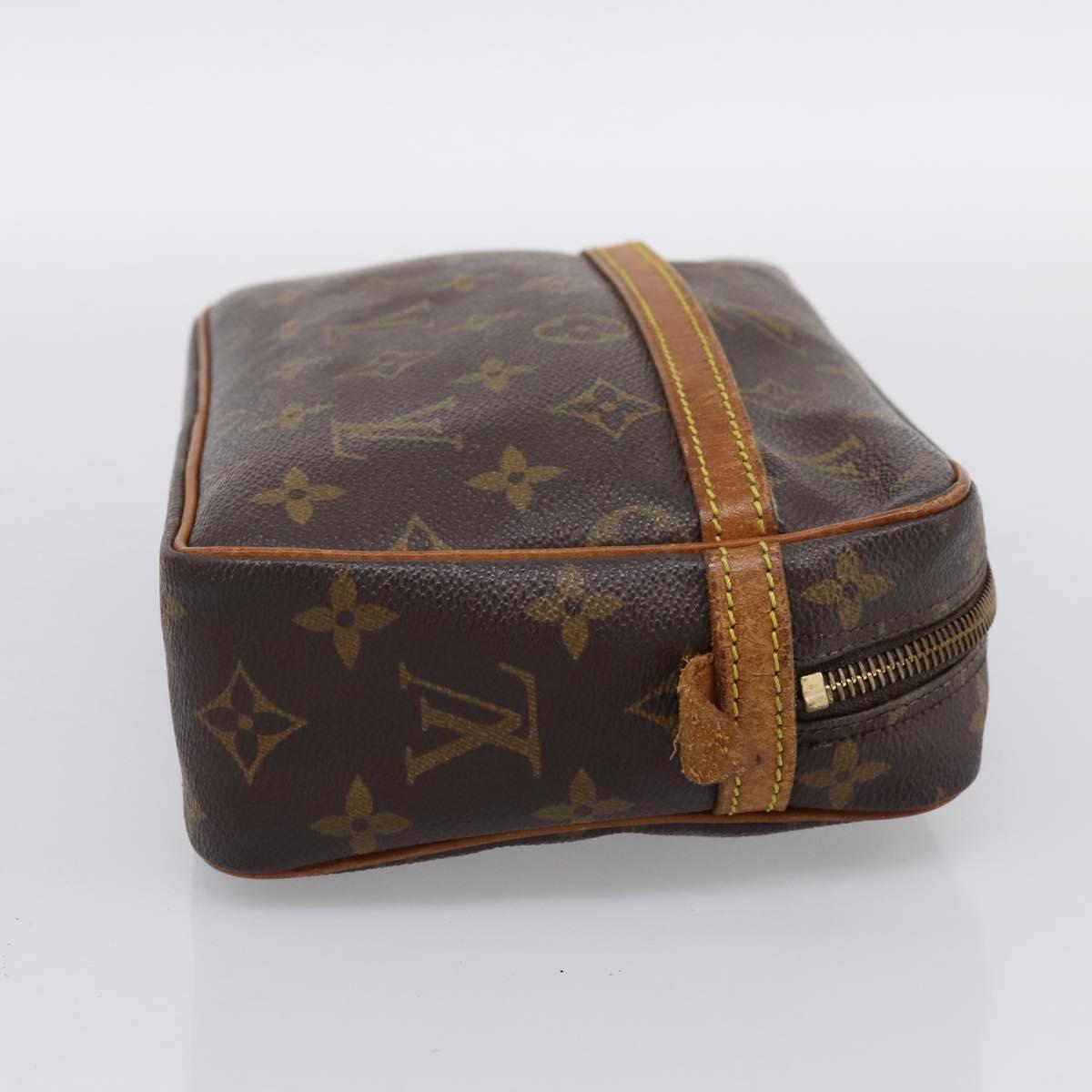 LOUIS VUITTON Monogram Compiegne 23 Clutch Bag M51847 LV Auth ep15748